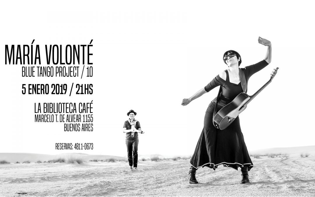 Blue Tango Project en La Biblioteca Café – 5 Enero